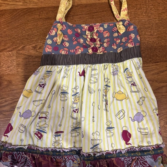Matilda Jane Character Counts Dagney Knot Top Sz4 - Picture 1 of 10